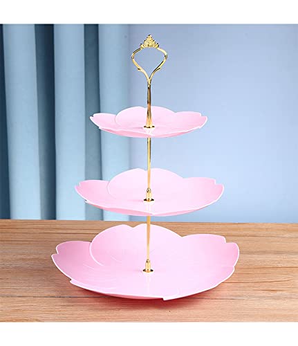 Amazon.co.jp: ケーキスタンド PPプラスチック お菓子皿 デザート